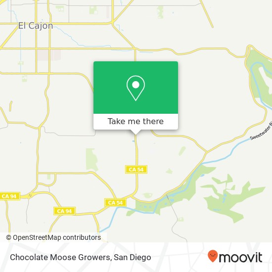 Chocolate Moose Growers map