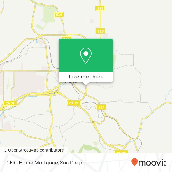 Mapa de CFIC Home Mortgage