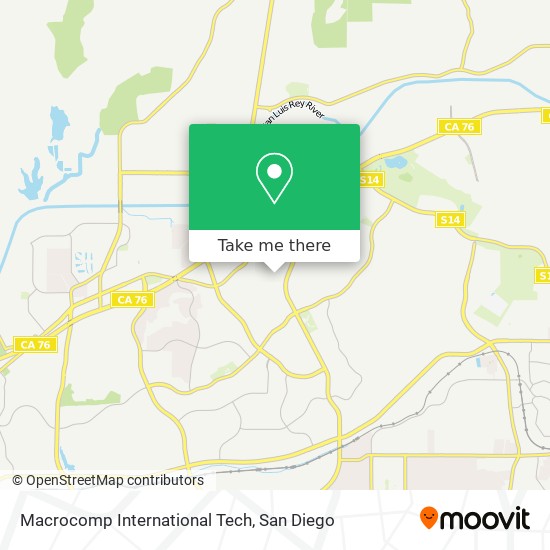 Mapa de Macrocomp International Tech