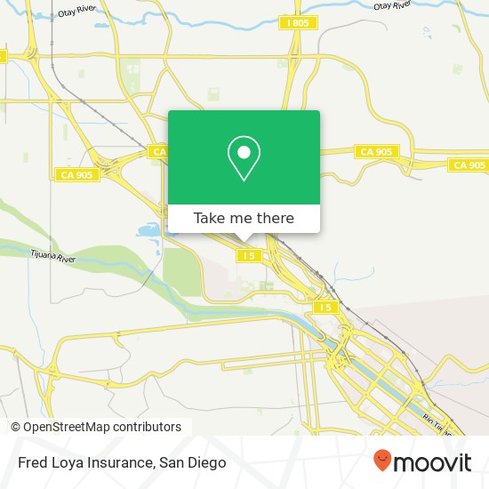 Fred Loya Insurance map