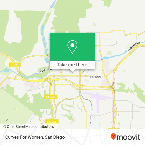 Mapa de Curves For Women