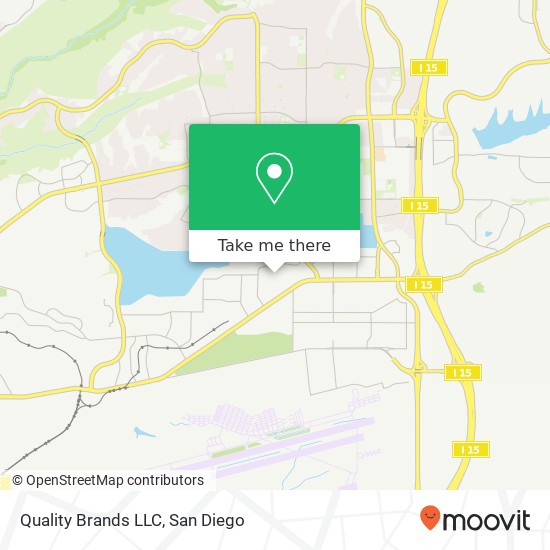 Quality Brands LLC map