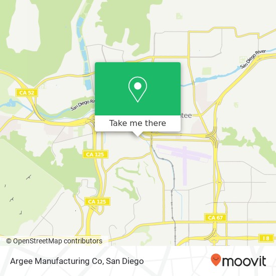 Argee Manufacturing Co map