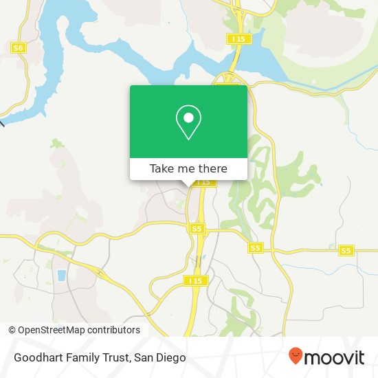 Mapa de Goodhart Family Trust