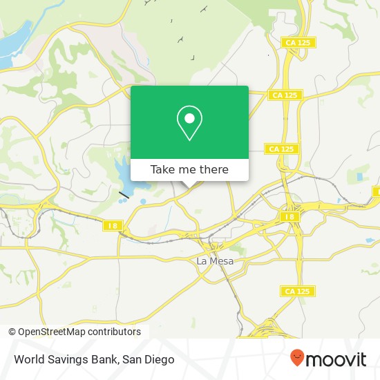 Mapa de World Savings Bank