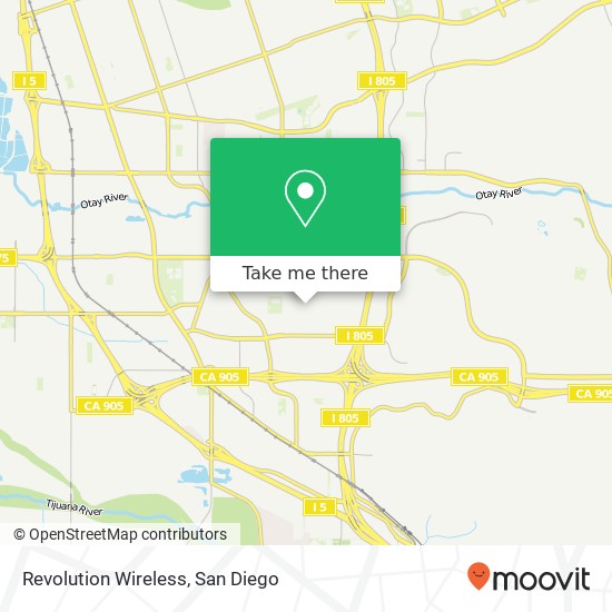 Revolution Wireless map