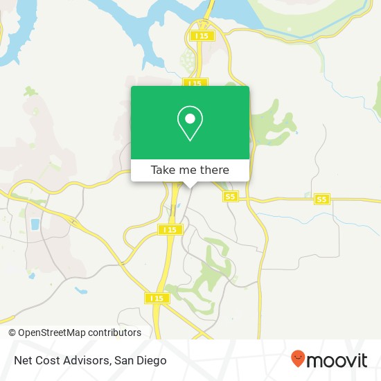 Net Cost Advisors map