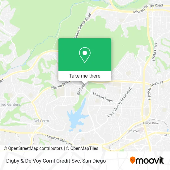 Mapa de Digby & De Voy Coml Credit Svc