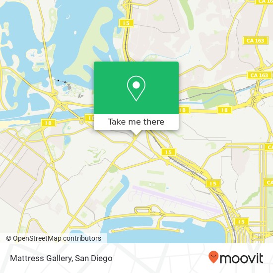 Mapa de Mattress Gallery