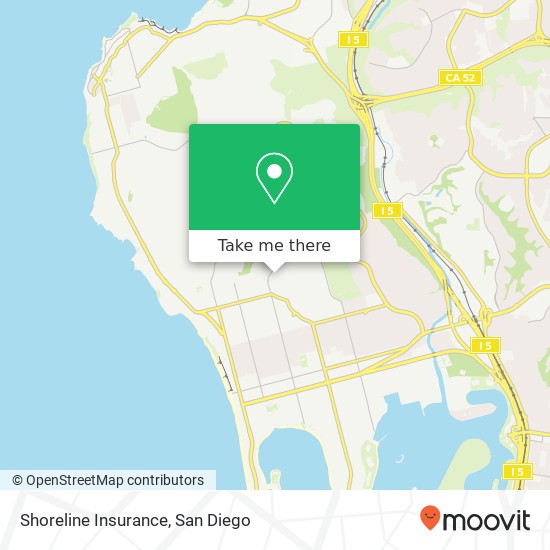 Mapa de Shoreline Insurance