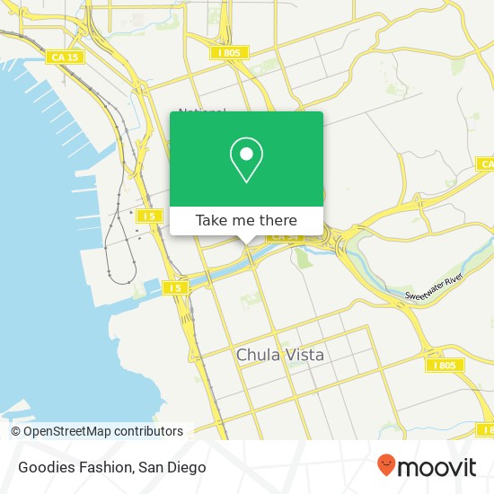 Mapa de Goodies Fashion