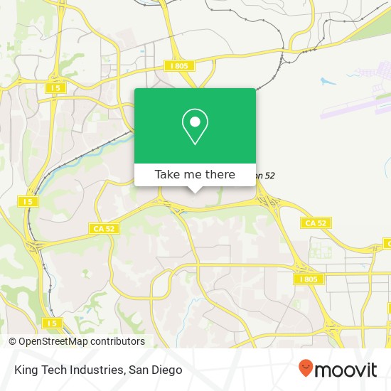 King Tech Industries map