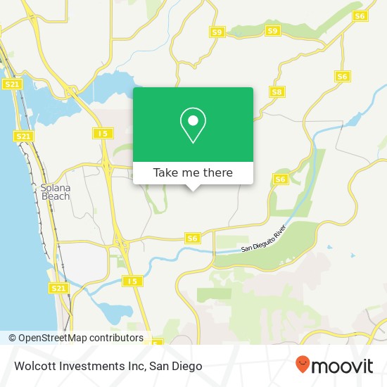 Wolcott Investments Inc map