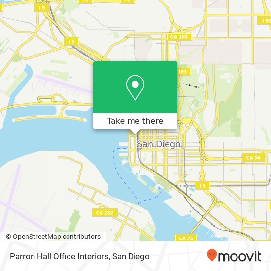 Parron Hall Office Interiors map