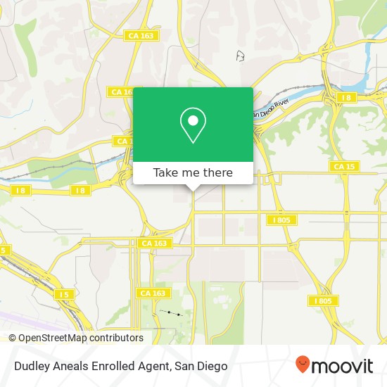 Mapa de Dudley Aneals Enrolled Agent