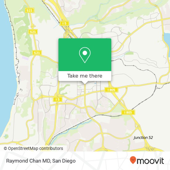 Mapa de Raymond Chan MD