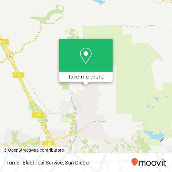 Turner Electrical Service map