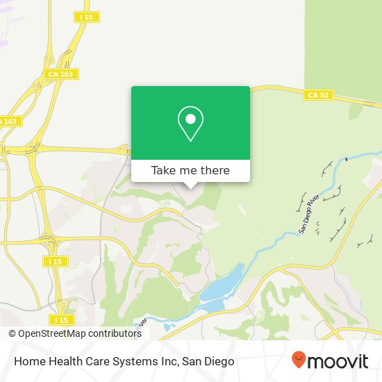 Home Health Care Systems Inc map
