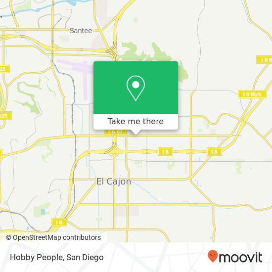 Hobby People map