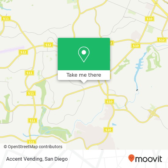 Accent Vending map