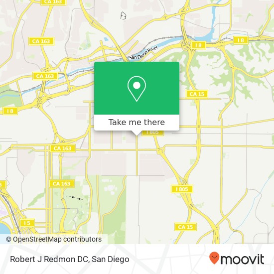 Mapa de Robert J Redmon DC