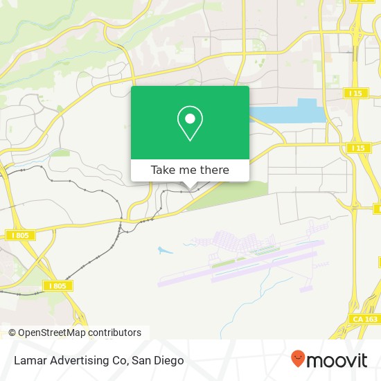 Lamar Advertising Co map