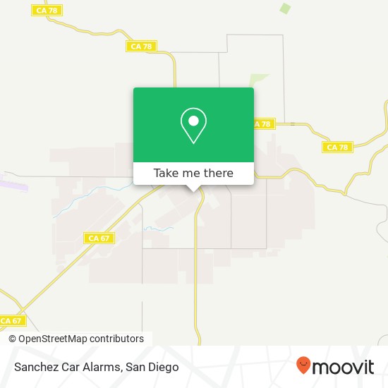 Sanchez Car Alarms map
