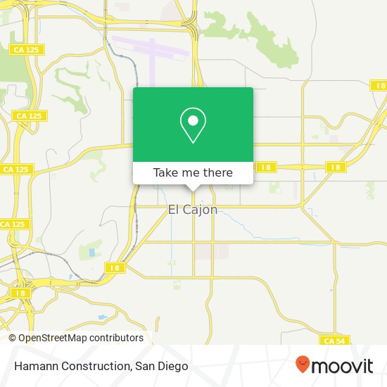 Mapa de Hamann Construction