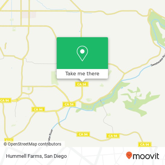 Mapa de Hummell Farms