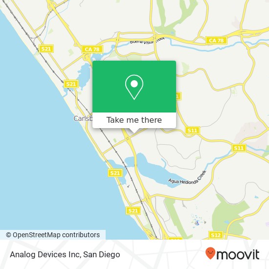 Analog Devices Inc map