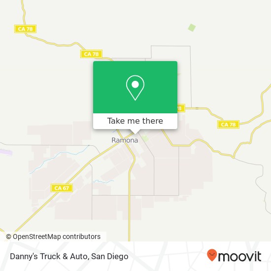 Mapa de Danny's Truck & Auto