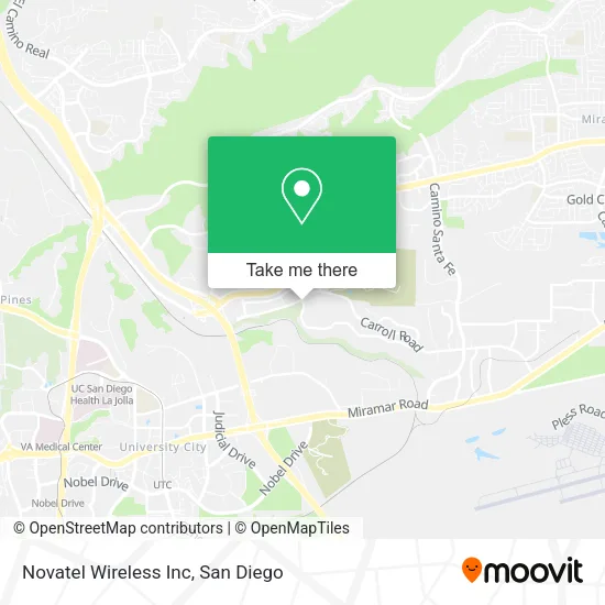 Mapa de Novatel Wireless Inc