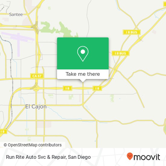 Run Rite Auto Svc & Repair map