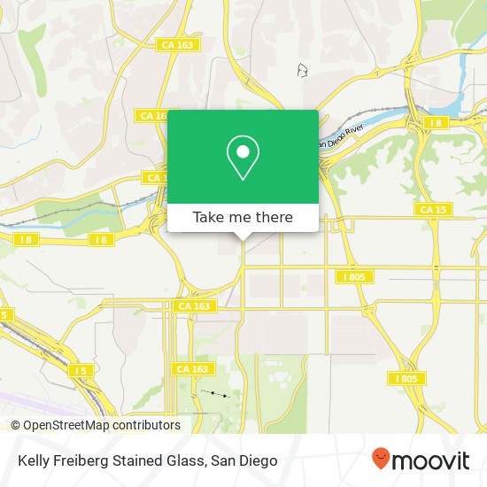 Mapa de Kelly Freiberg Stained Glass