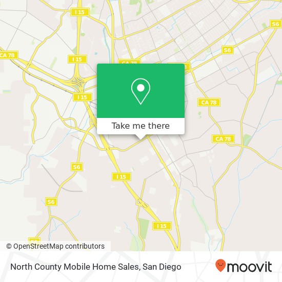 North County Mobile Home Sales map