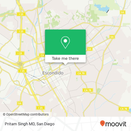 Mapa de Pritam Singh MD