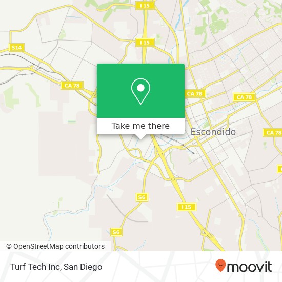 Mapa de Turf Tech Inc