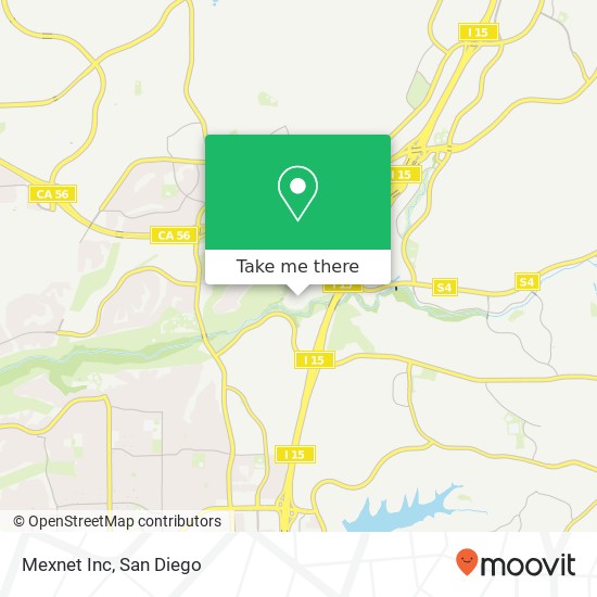 Mexnet Inc map