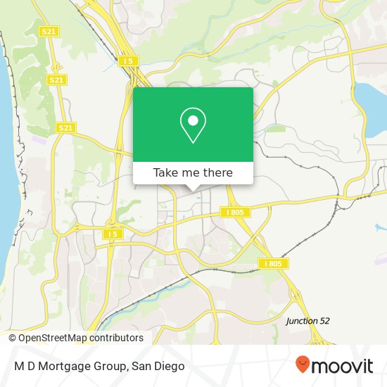 M D Mortgage Group map