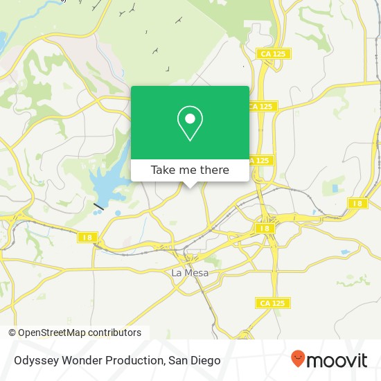 Mapa de Odyssey Wonder Production