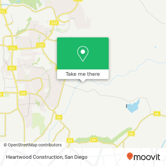 Heartwood Construction map