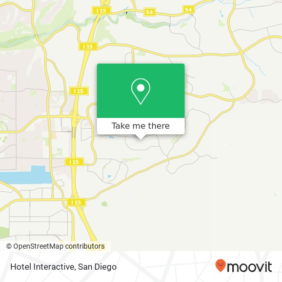 Hotel Interactive map