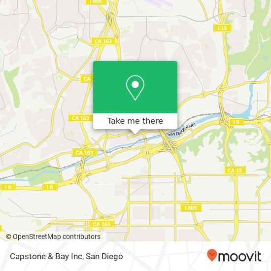 Capstone & Bay Inc map