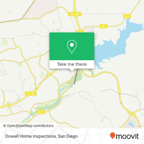 Mapa de Dowell Home Inspections