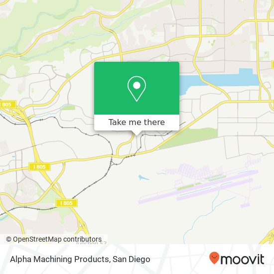 Alpha Machining Products map