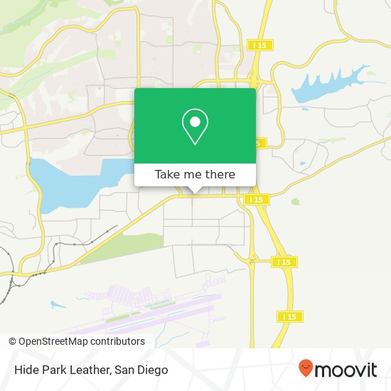 Hide Park Leather map