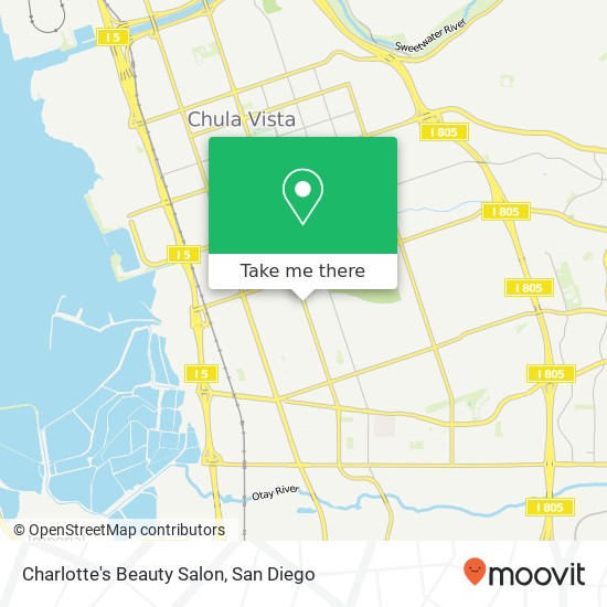 Mapa de Charlotte's Beauty Salon