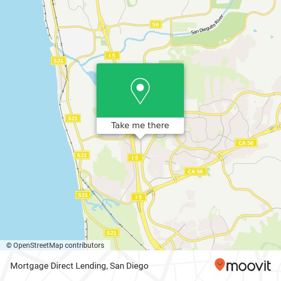 Mapa de Mortgage Direct Lending