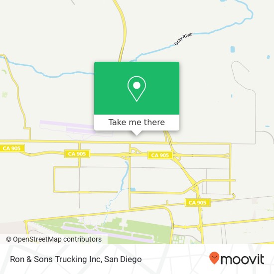 Mapa de Ron & Sons Trucking Inc