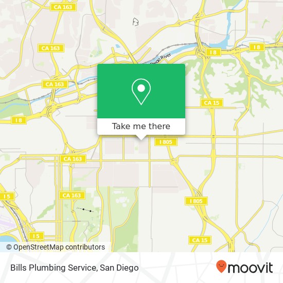 Bills Plumbing Service map